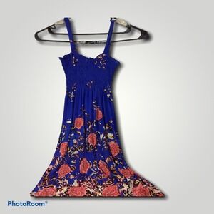 OB Fashion Womens Size XL Multi Colored Stretchy Sundress